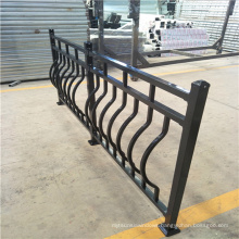 Modern design luxury interior wrought iron handrail / outdoor wrought iron stair railings